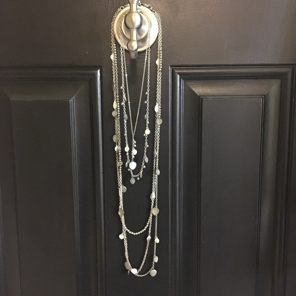 Premier Designs antiqued silvertone necklace